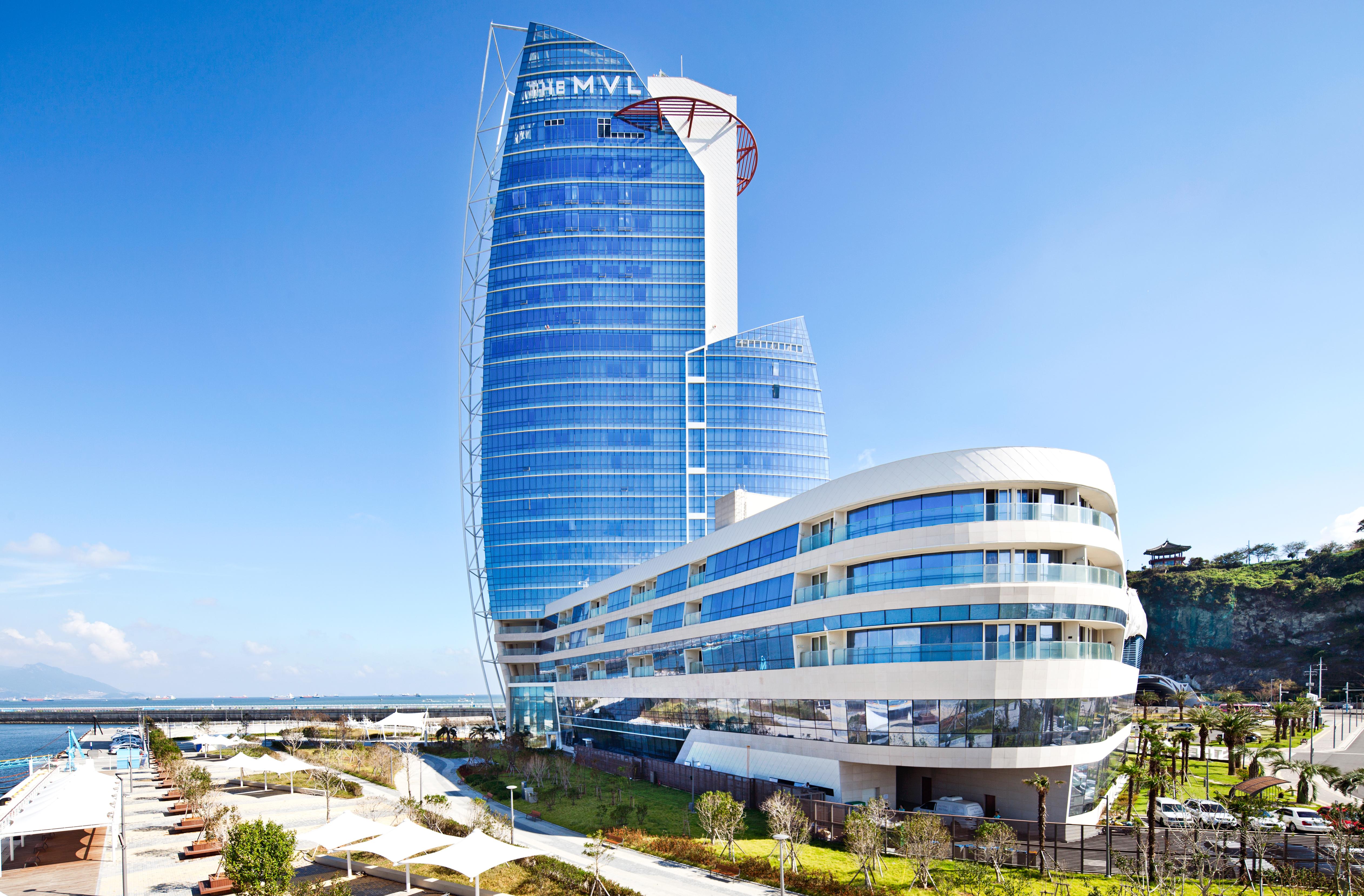 Hotel Sono Calm Yeosu Exterior foto